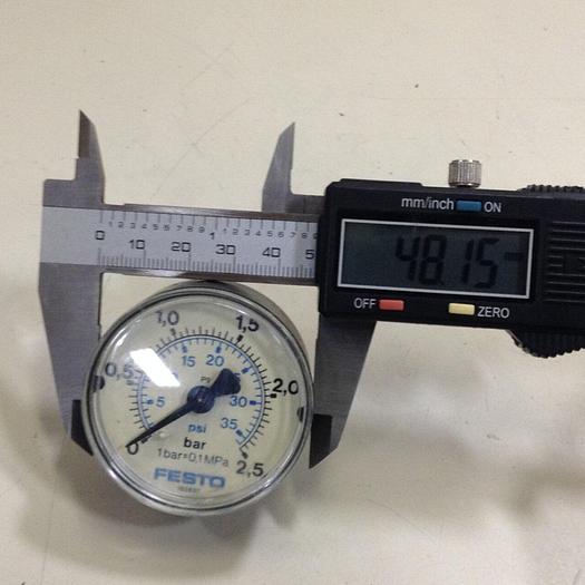 Used FESTO Pressure Gauge 162837 #83822