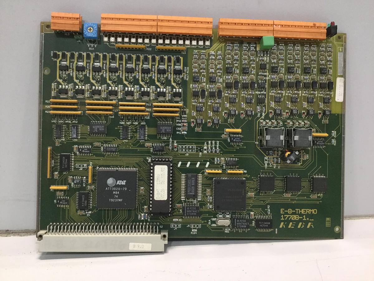 Used KEBA / Engel Circuit Board E-8-THERMO 1770B-1 #101576
