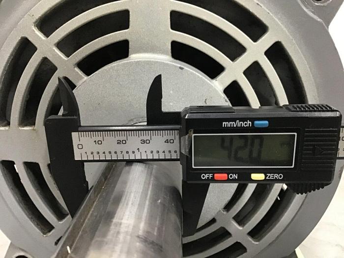 Used MITSUBISHI 20 HP Induction Motor SB-JR 20 HP #127137