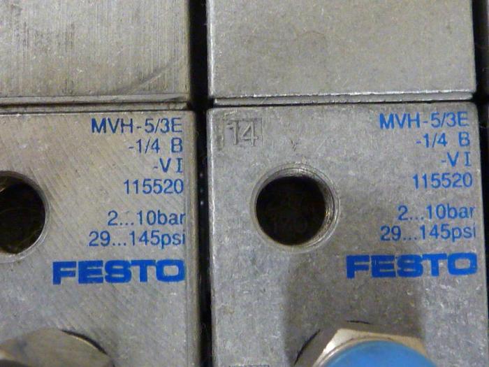 Used FESTO Control Block / Valve Terminal IFB8-02 #52746