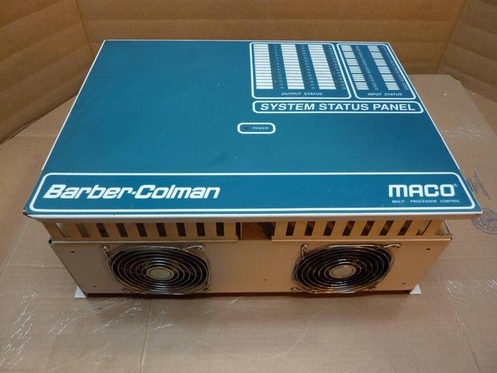 Used BARBER COLMAN System Control Cabinet 40BB-411BC-CCA-A-00 #23901