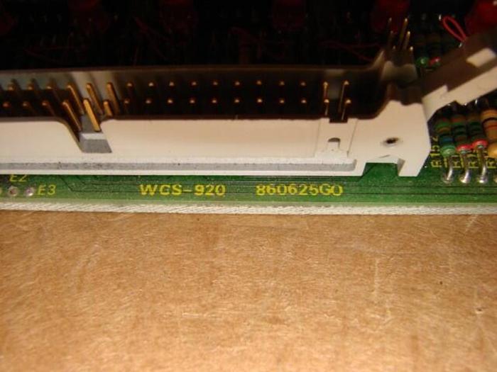 Used WENDT Circuit Board WCS-920 #21801