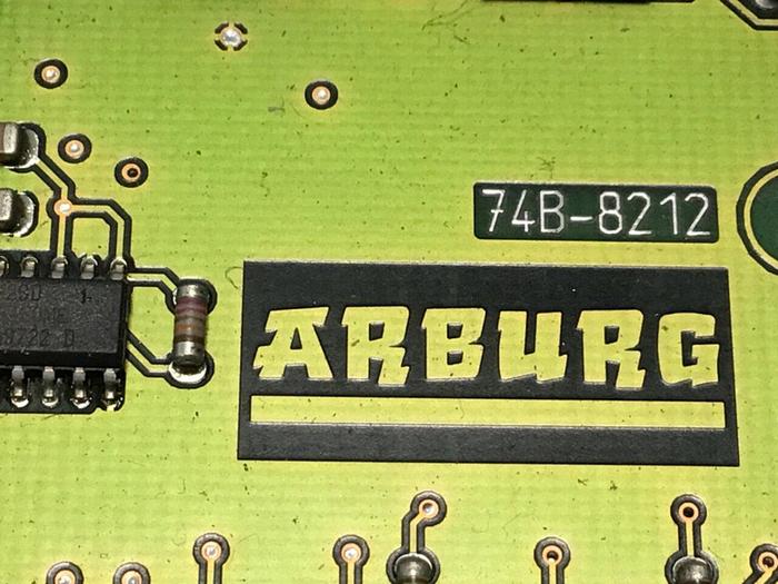 Used ARBURG Circuit Board 74B-8212 Used