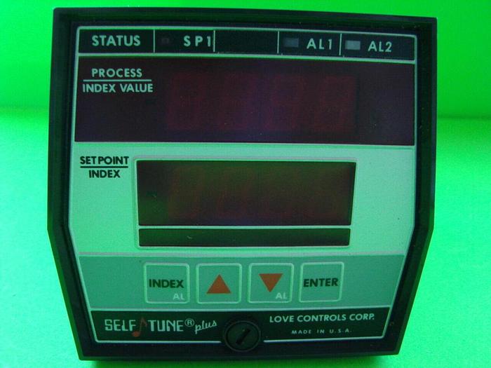 Used LOVE CONTROLS Temperature Control 326-SP1-SP2 #11040