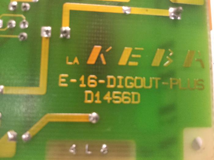Used KEBA Engel Output Board E-16-DIGOUT-PLUS D1456D Used