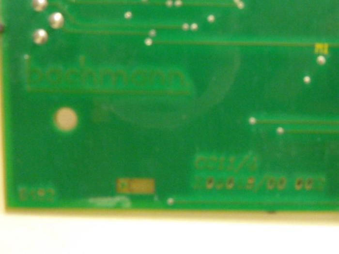 Used BACHMANN Circuit Board CC11/4 E06048/00 002 #54450