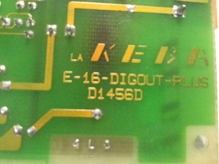 Used KEBA Engel Output Board E-16-DIGOUT-PLUS D1456D Used