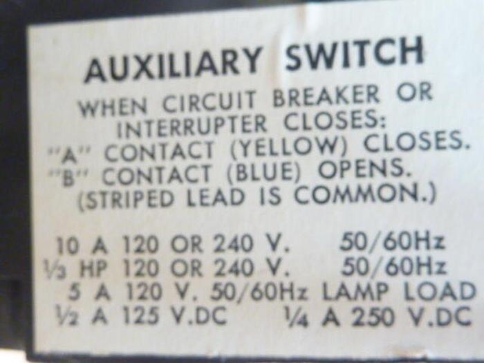 Used SQUARE D 30 Amp Circuit Breaker FAL360301212 USED