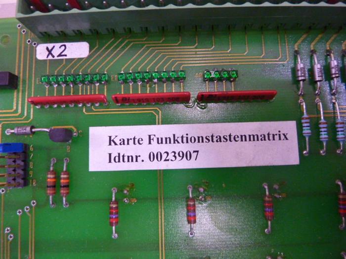 Used FERROMATIK MILACRON Keypad 1-96 513590 9530 #51200