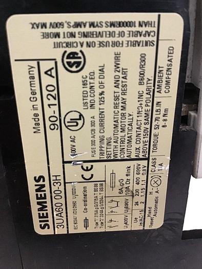 Used SIEMENS Contactor 3TF50 #141382