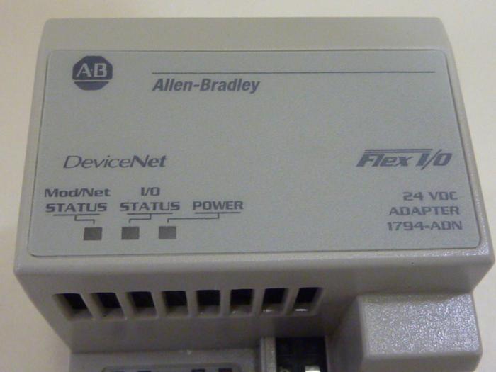 Used ALLEN BRADLEY Devicenet Adapter 1794-ADN SER B #60606