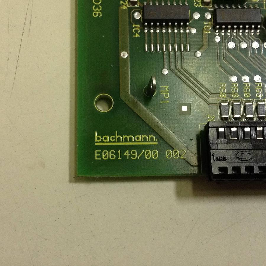 Used BACHMANN ELECTRONIC Output Card CA16/P2.5S  E06149/00 USED