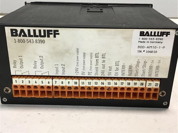 Used BALLUFF Digital Display BDD-AM10-1-P #135433