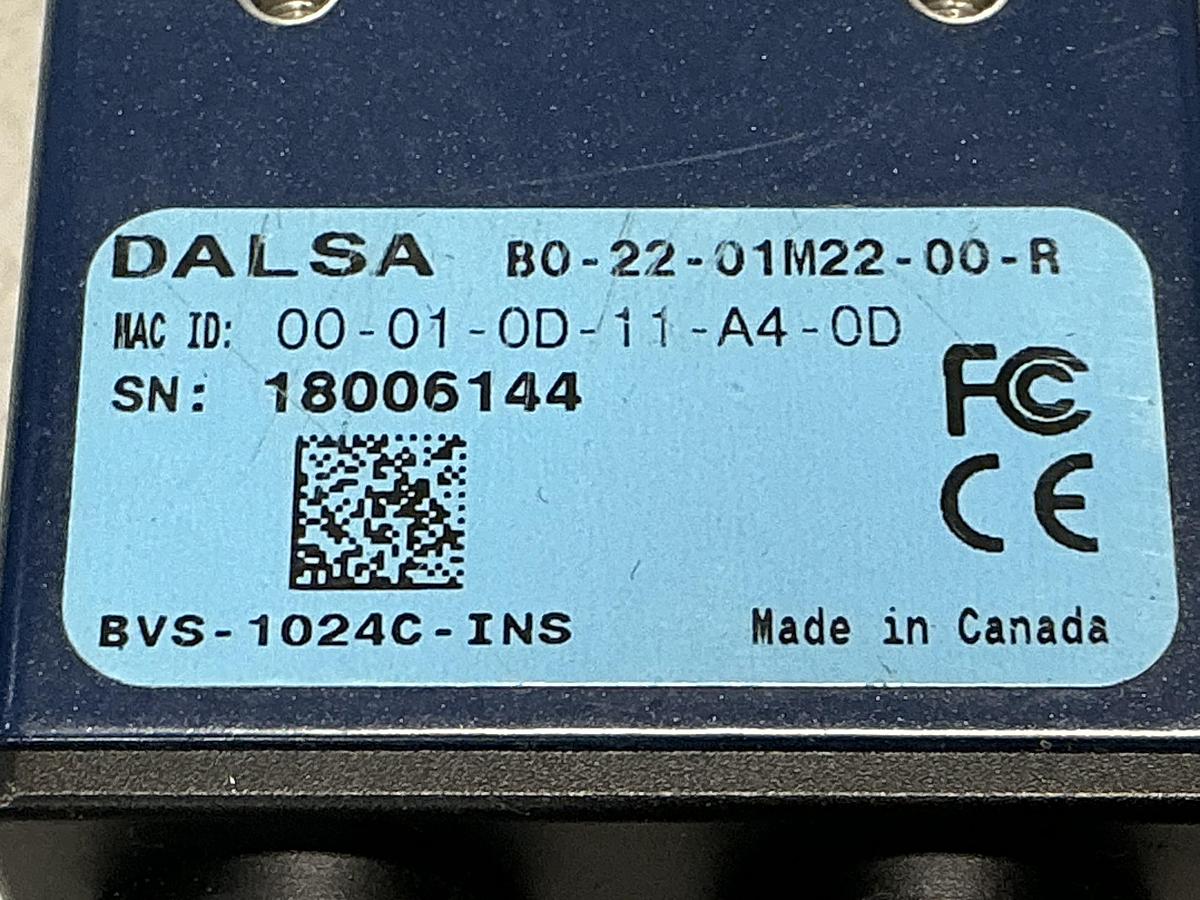 Used TELEDYNE DALSA B0-22-01M22-00-R