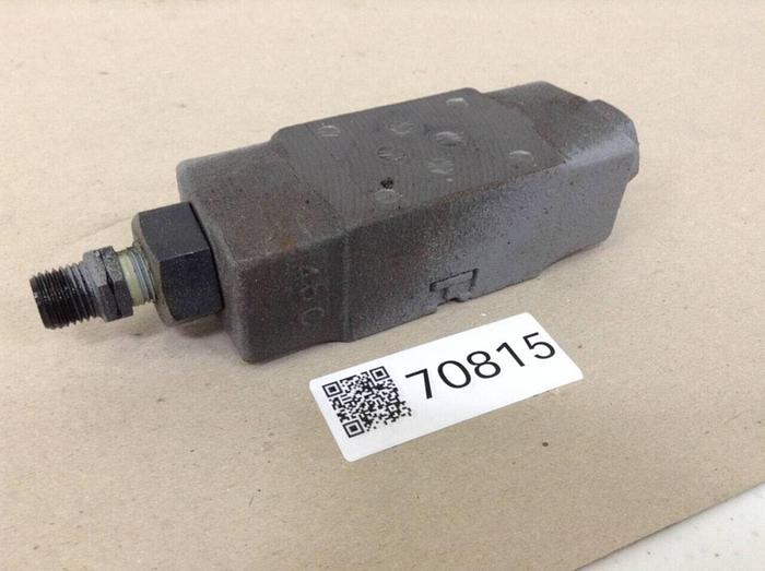 Used YUKEN Pilot Operated Check Modular Valve MPA-01-4-4024 #70815