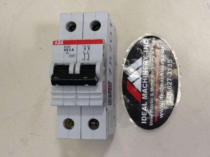 Used ABB 5 Amp Circuit Breaker S272-KS5A #75701