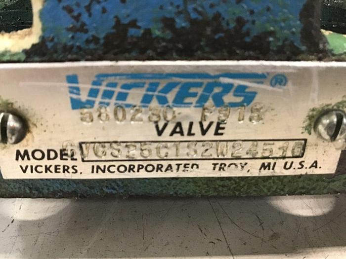 Used VICKERS Valves DG4V-3-2AL-M-U-HL7-60 #137517