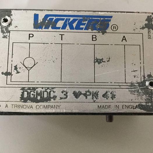 Used VICKERS Check Valve DGMDC 3 Y PK 41 #91414