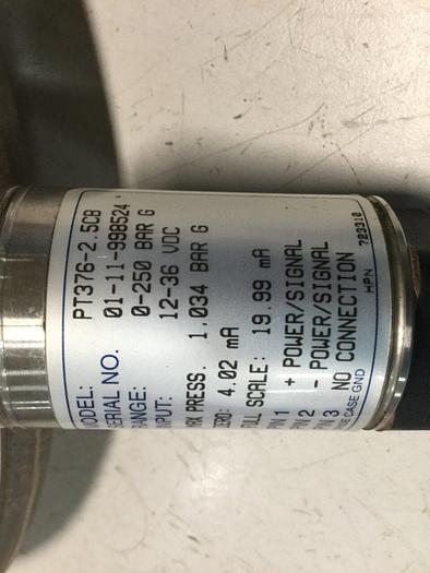 Used DYNISCO Pressure Transducer PT376-2.5CB #104238
