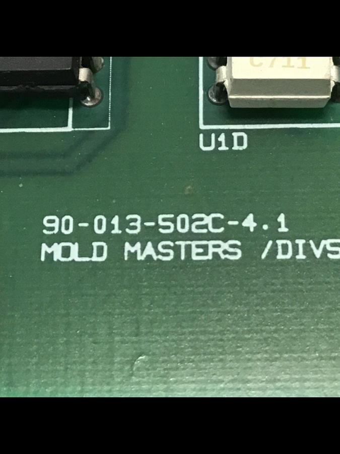 Used MOLD MASTER Circuit Board 90-013-502A-4.1 USED