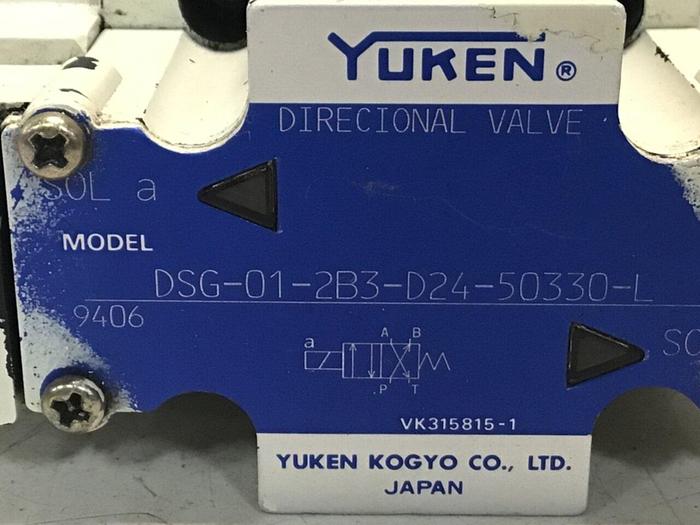 Used YUKEN Directional Valve DSG-01-2B3-D24-50330-L Used