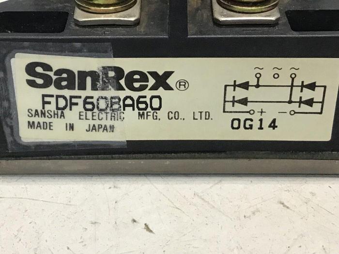 Used SANREX Power Module Supply FDF60BA60 #119311