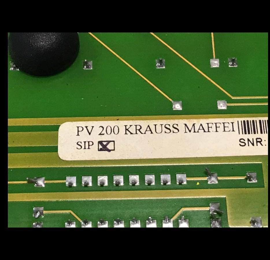 Used KRAUSS MAFFEI Circuit Board 5004348 PV200 Used