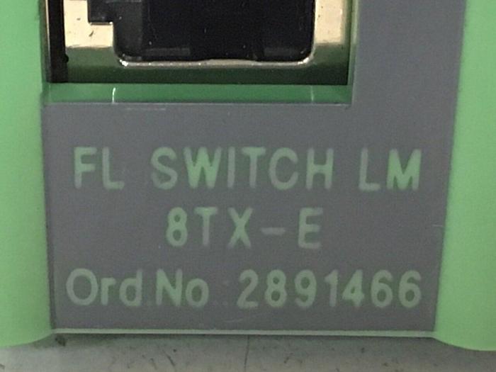 Used ALLEN BRADLEY Contact Switch FL SWITCH LM 8TX-E #120766