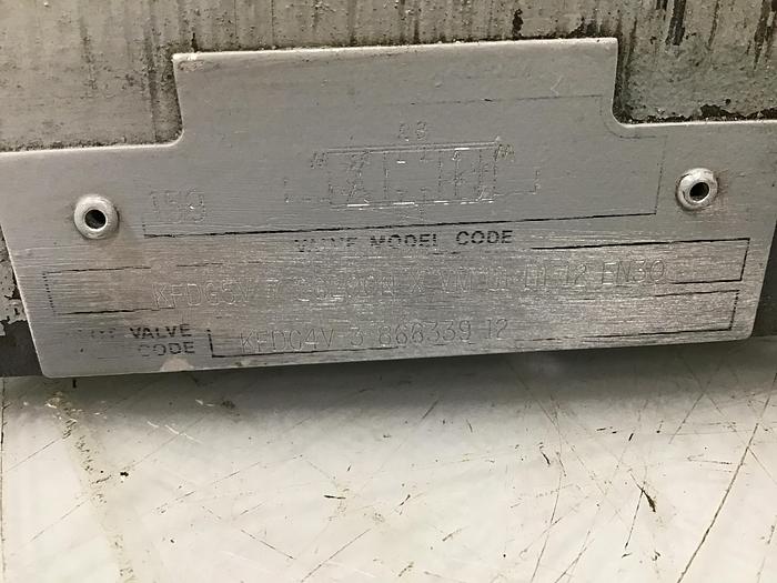 Used VICKERS KFDG5V 7 26200N X VM U1 H1 12 EN30 Valve Used #141262