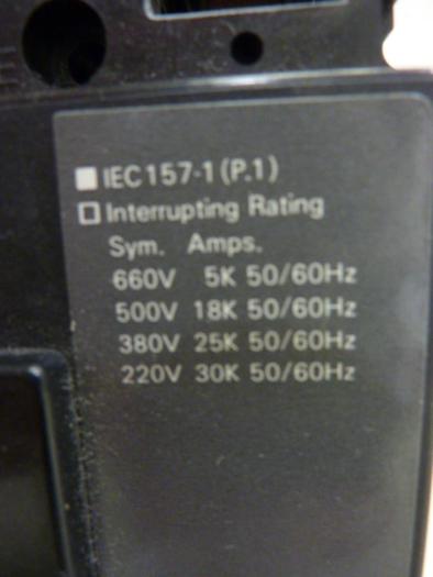 Used FUJI ELECTRIC 15 Amp Circuit Breaker BU-ESB3015 #60747