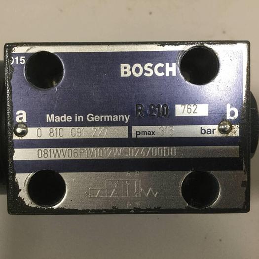 Used BOSCH Directional Valve 0 810 091 227 #90914