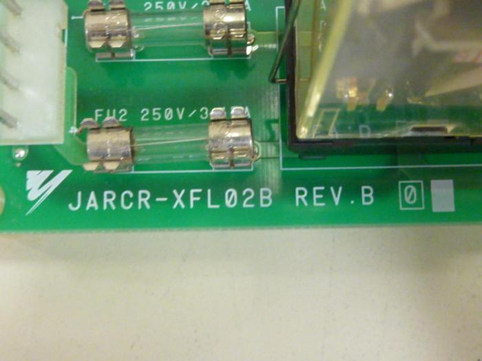 Used YASKAWA Brake Relay Board JARCR-XFL02B #66229