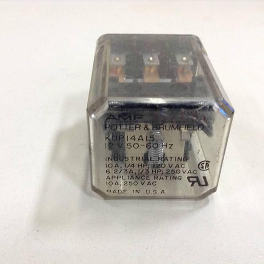 Used POTTER & BRUMFIELD Relay KUP14A15 #76385