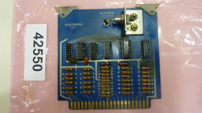 Used COMSTAR Lamp Driver Board EK6697F #42550