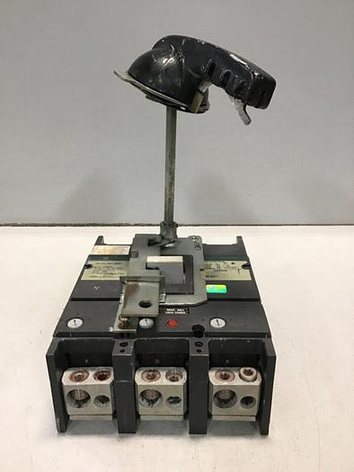 Used GENERAL ELECTRIC 350 Amp Breaker w/Switch TJJ436350WL / DISCONNECT #138659