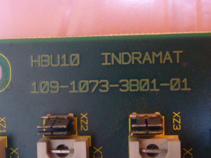 Used INDRAMAT Circuit Board 109-1073-3B01-01 #36521