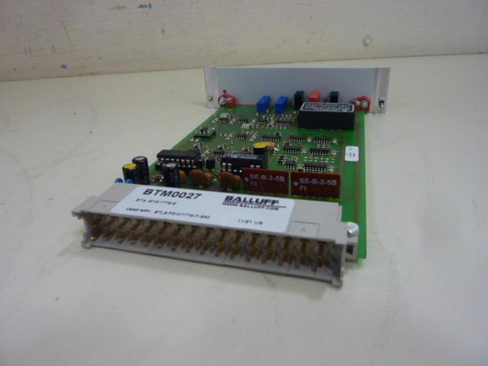 Used BALLUFF PC Interface Module BTA-E10-1778-E #60484
