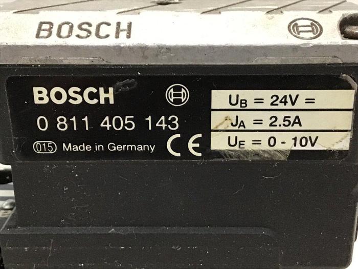 Used BOSCH Valve 0 811 403 108 SERVO Used