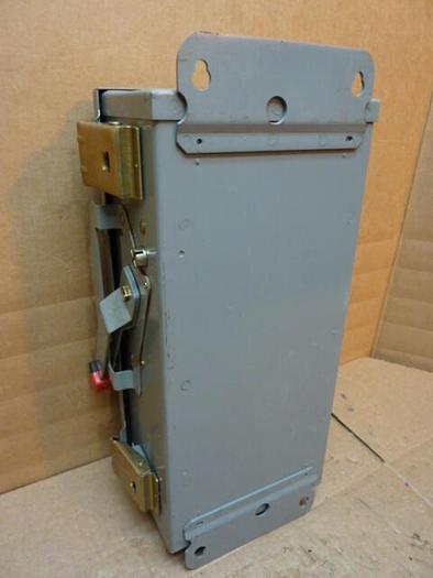 Used SQUARE D 60 Amp Safety Disconnect Switch H222AWK #37914