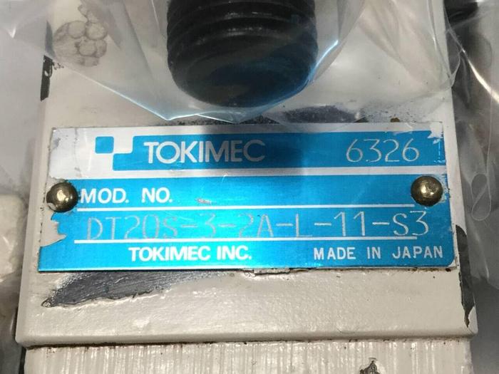 Used TOKIMEC Valve DT20S-3-2A-L-11-S3 #98929