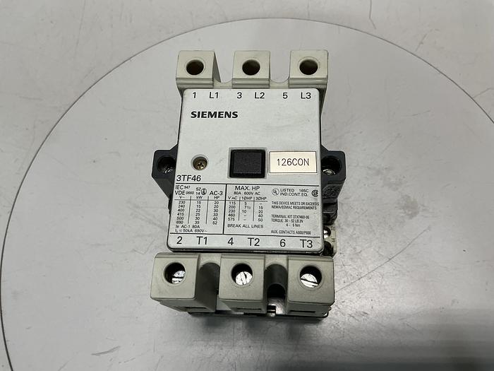 Used SIEMENS 3TF4622-OAK6