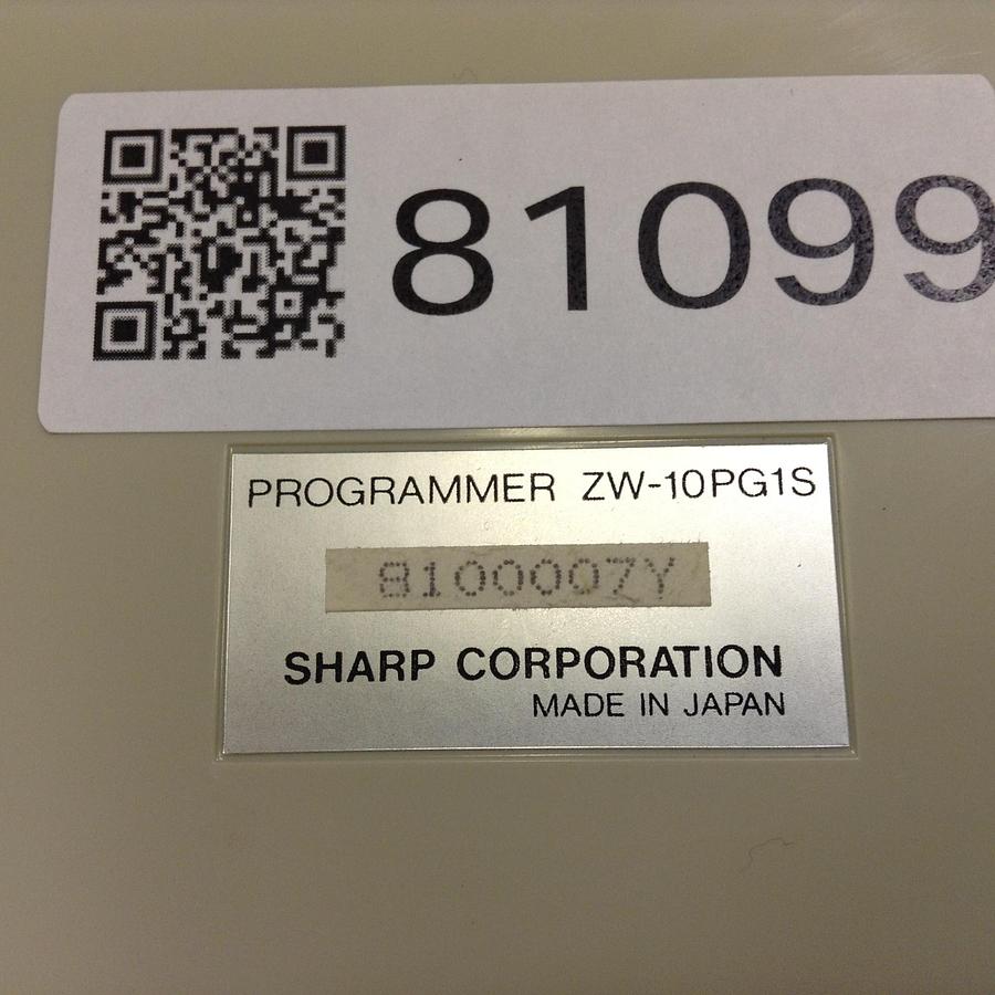 Used SHARP Hand Held Programmer ZW-10PG1S USED