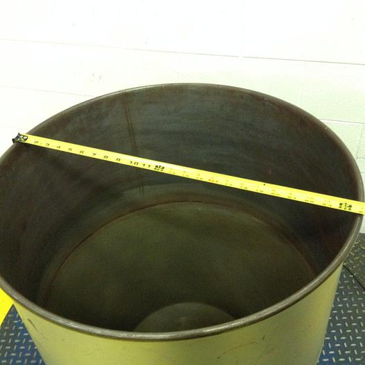 Used METAL FABRICATOR Hopper w/ Lid HOPPER835 #74835