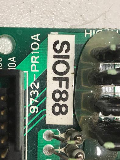 Used STAR AUTOMATION Circuit Board SIOF88 9732-PR10A #114243