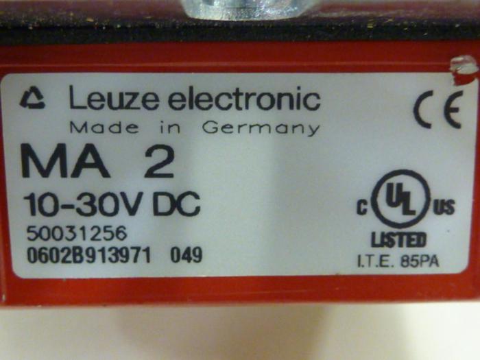 Used LEUZE Sensor MA 2 #52318
