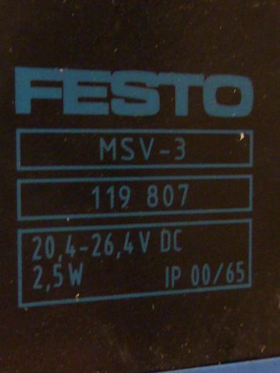 Used FESTO Control Block / Valve Terminal IFB8-02 #52747