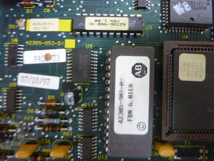 Used ALLEN BRADLEY AC Control Board 42305-052-04 #44483