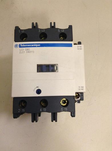 Used TELEMECANIQUE Contactor LC1D80 #68997