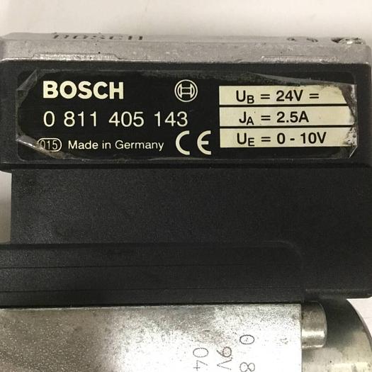 Used BOSCH Valve 0 811 403 108 SERVO Used