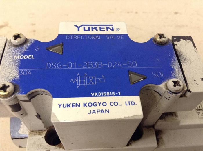 Used YUKEN Directional Valve DSG-01-2B3B-D24-50 #70809